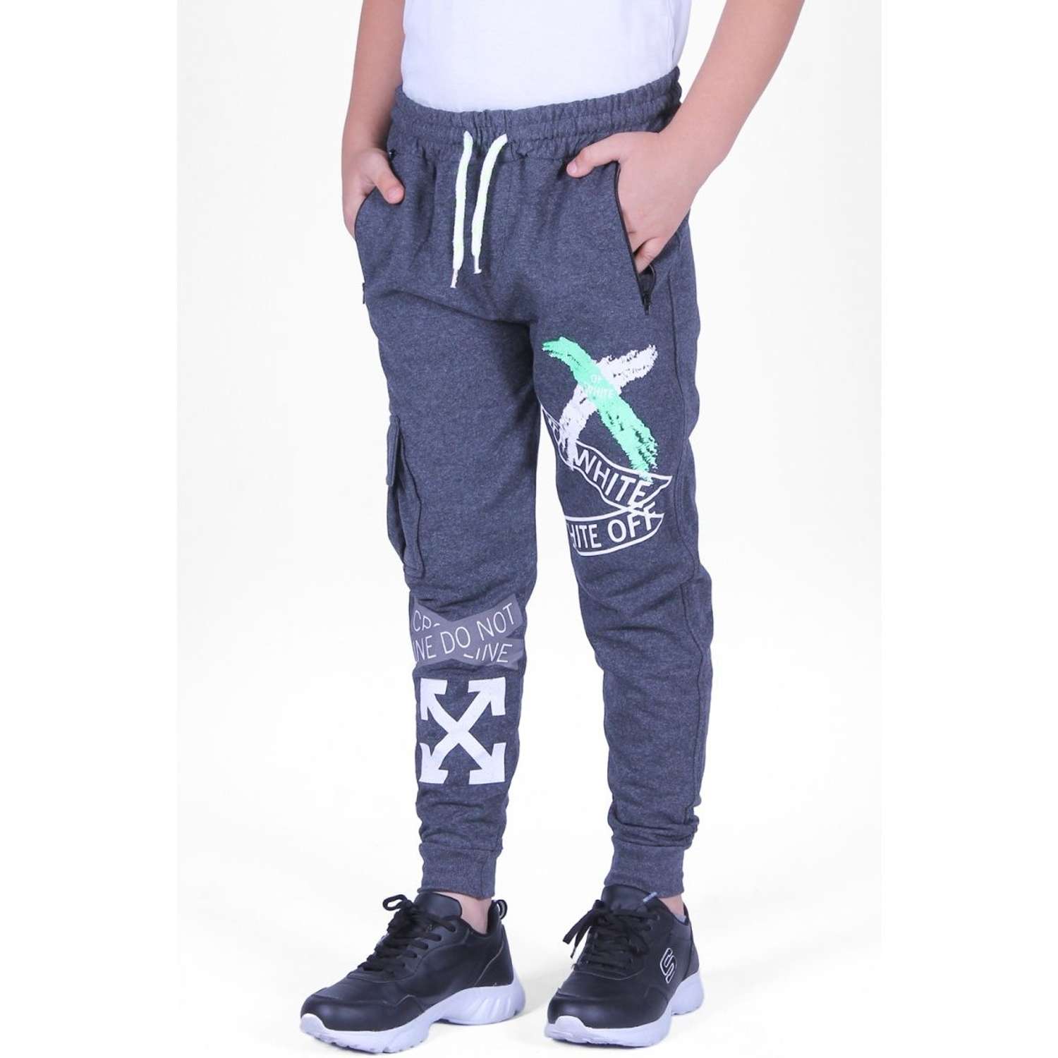 Спортивные брюки ciggo 108 темно-серый - фото 1