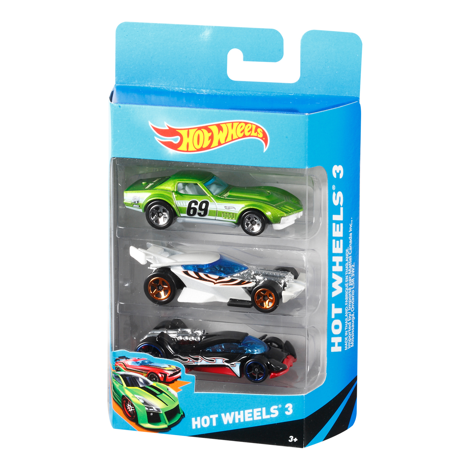 Подарочный набор Hot Wheels из 3 машинок в ассортименте K5904 - фото 18