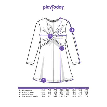 Платье PlayToday