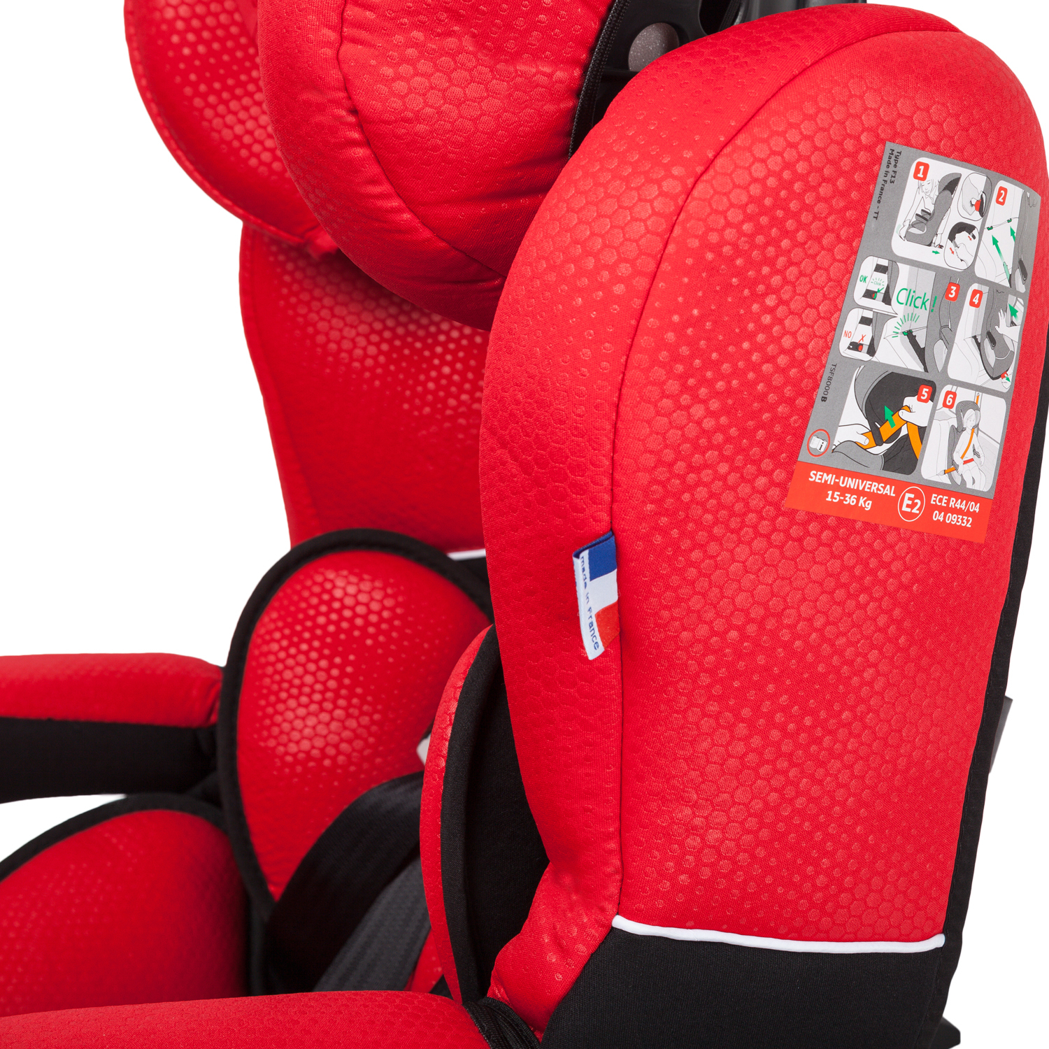 Автокресло Nania Imax Isofix Luxe Red - фото 12