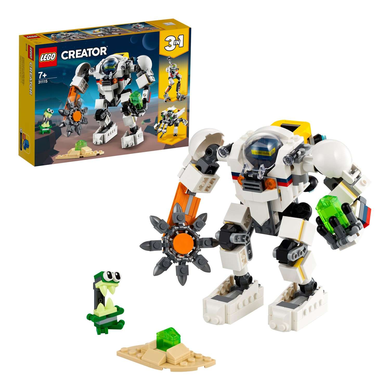 Конструктор LEGO Creator Космический робот для горных работ 31115 - фото 1