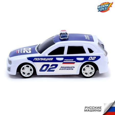 Машина радиоуправляемая WOOW TOYS RUS Полиция