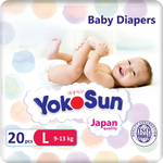 Подгузники YokoSun 20 шт. L