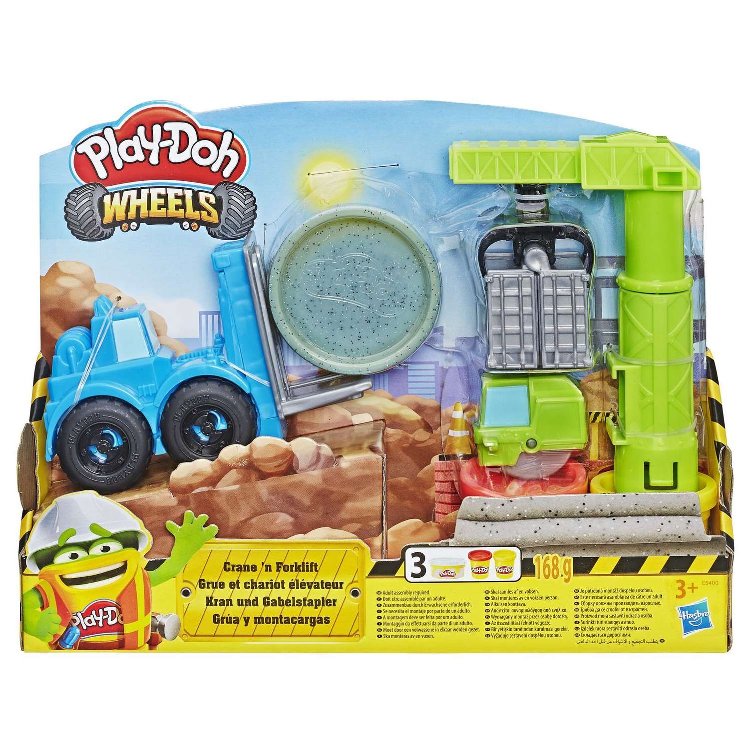 Набор Play-Doh Wheels Кран-погрузчик E5400EU4 - фото 2