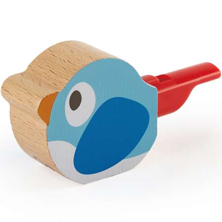 Детская музыкальная игрушка HAPE Свистулька голубая птичка серия В лесу