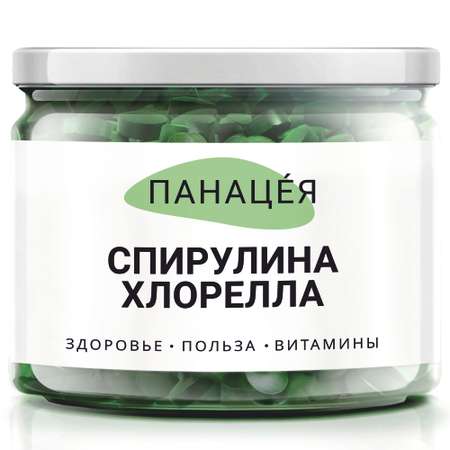 Спирулина и хлорелла Panacea 200г