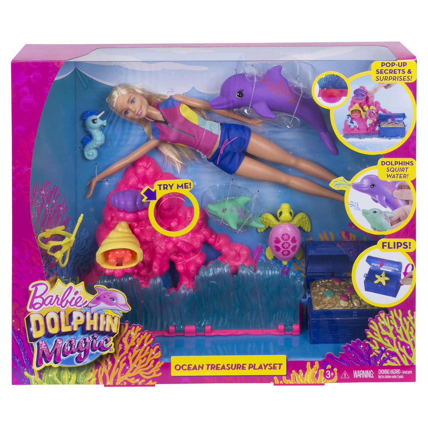 Игровой набор Barbie Морские приключения FCJ29 - фото 2