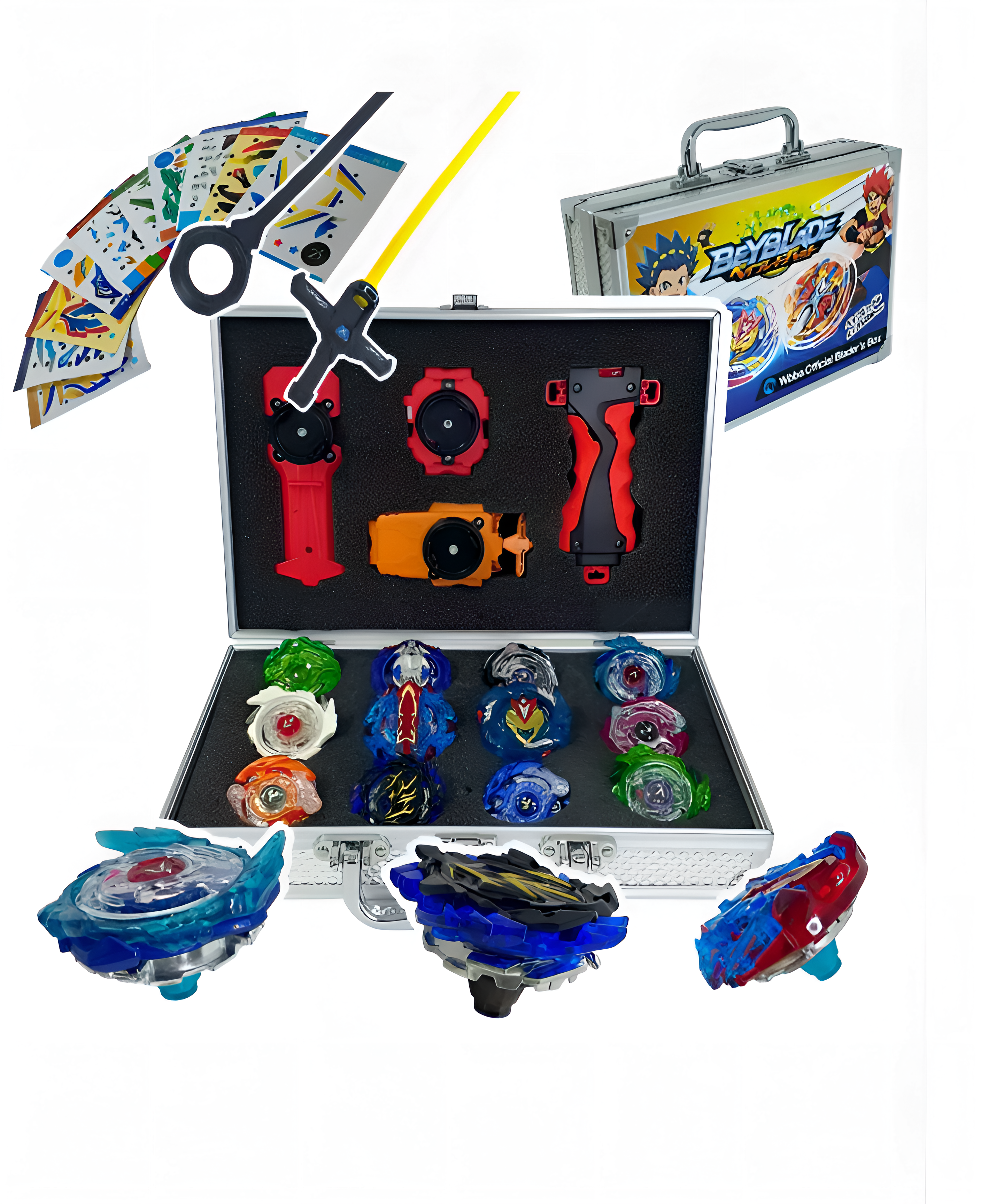 Игровой набор BeyBlade 12 волчков - фото 4