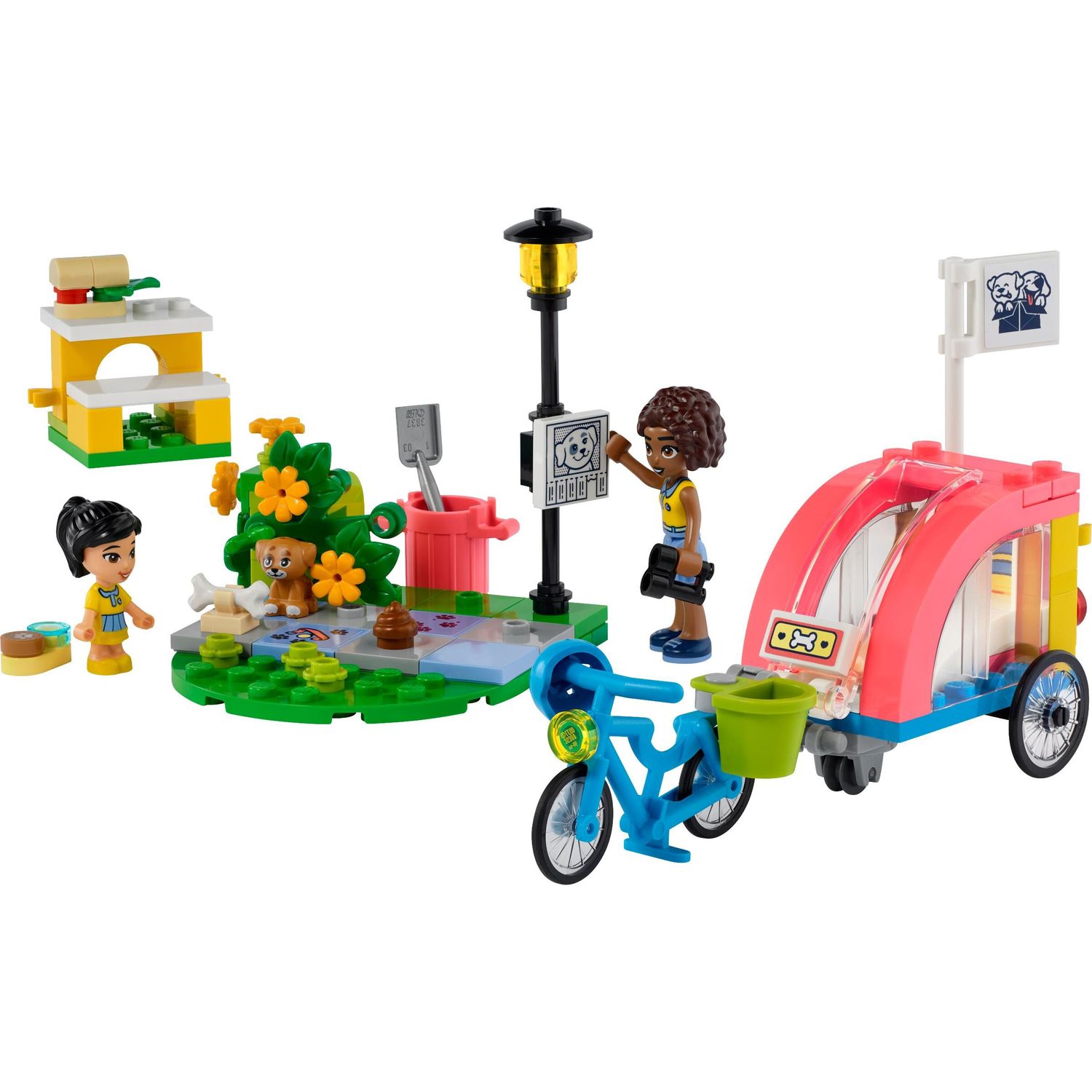 Конструктор Lego FRIENDS Спасательный велосипед для собак 41738