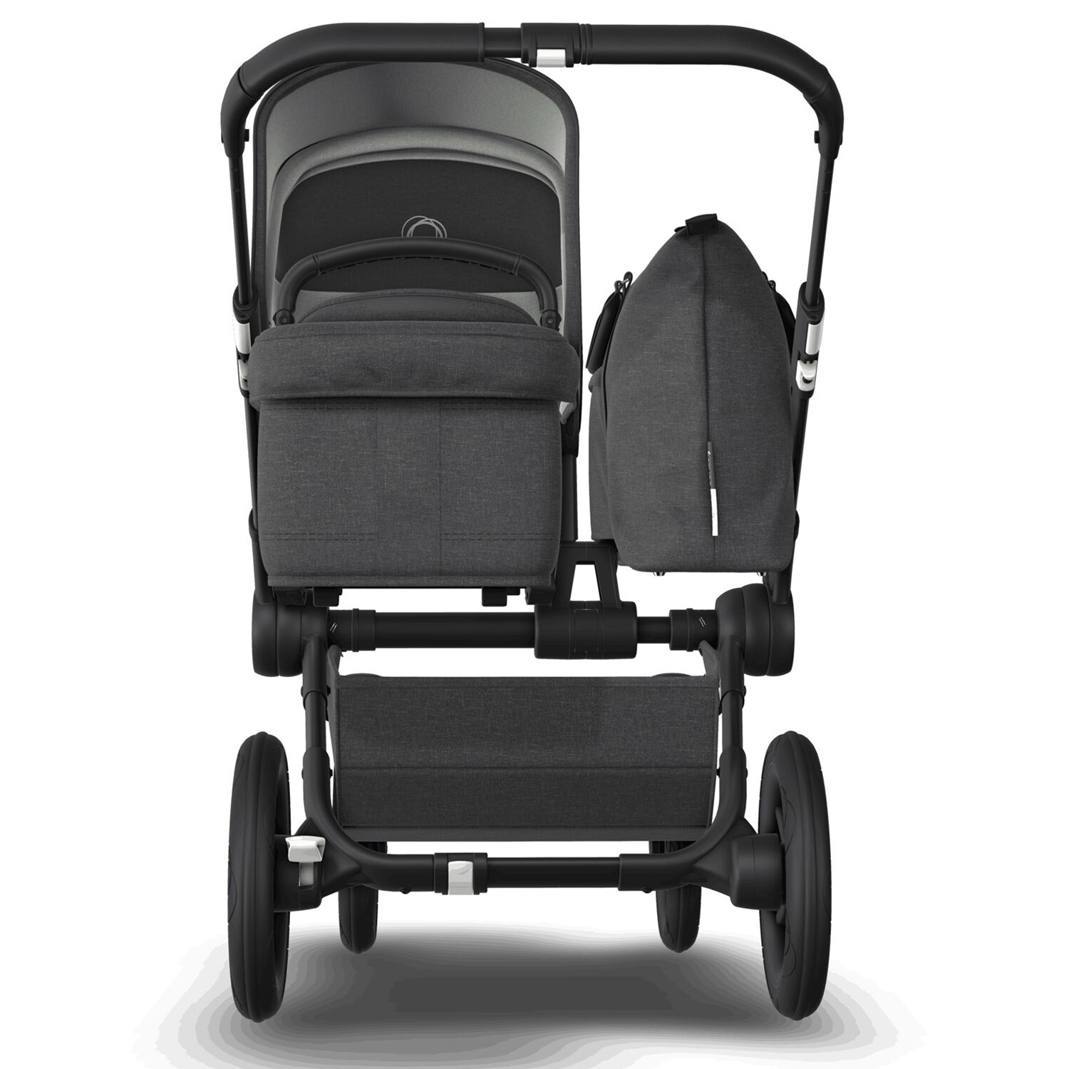 Коляска 2 в1 Bugaboo Donkey3 Complete Mineral Black-Washed Black 189154MC01 - фото 14