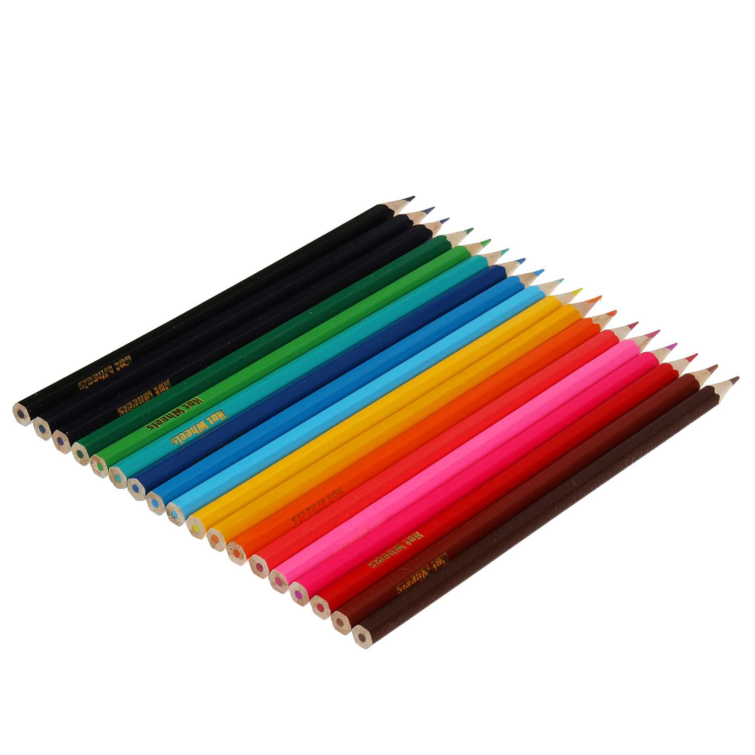 Цветные карандаши Умка Hot Wheels 18 цветов шестигранные 313752 - фото 3