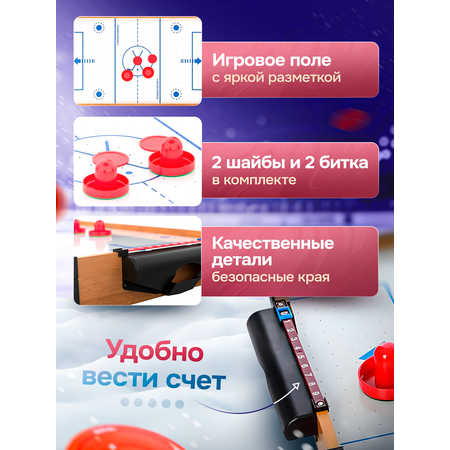 Спортивная настольная игра BelliniToys аэрохоккей с подсчетом очков