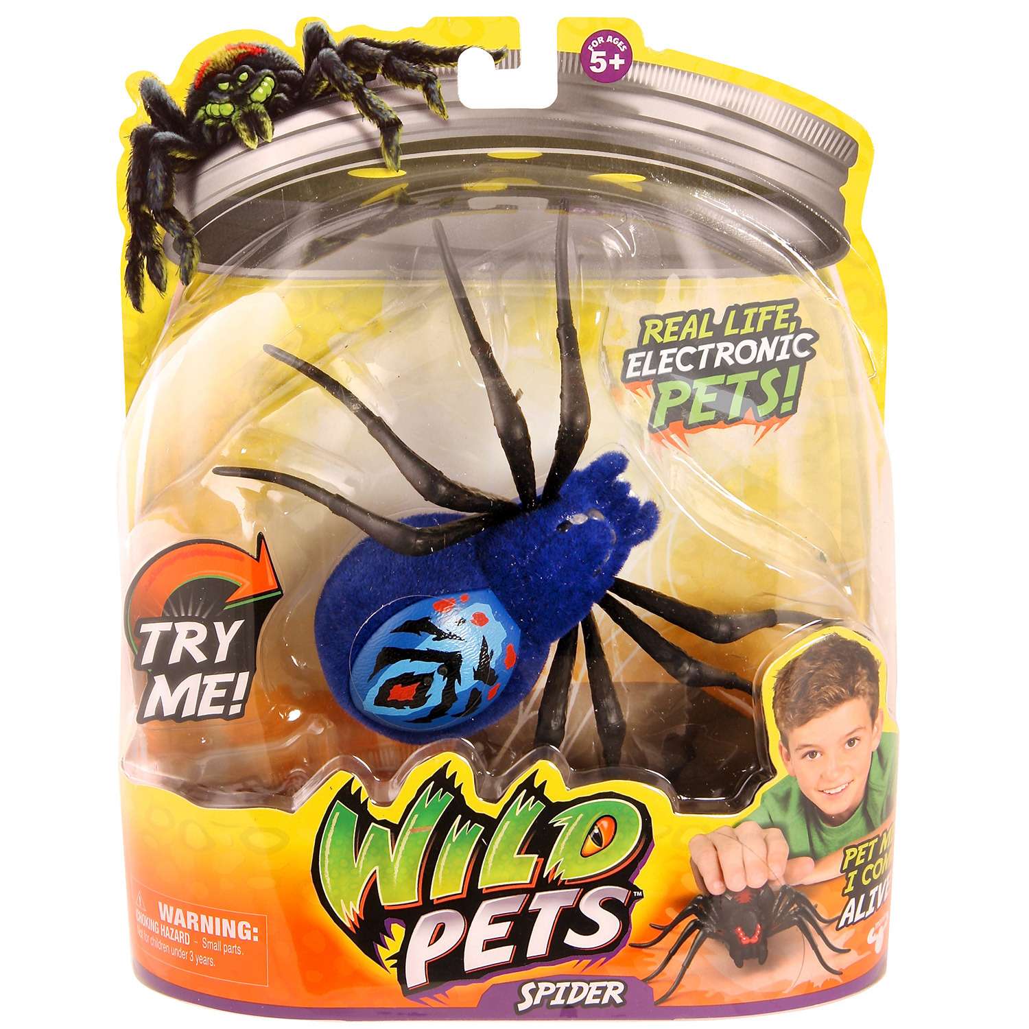 Игрушка Little Live Pets Паук интерактивный в ассортименте 29001/29005/29006/29007/29014 - фото 7