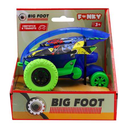 Монстр-трак Funky Toys акула синий