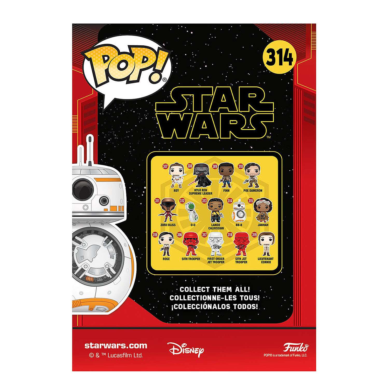 Игрушка Funko Pop Bobble Star wars BB8 Fun254916 - фото 3