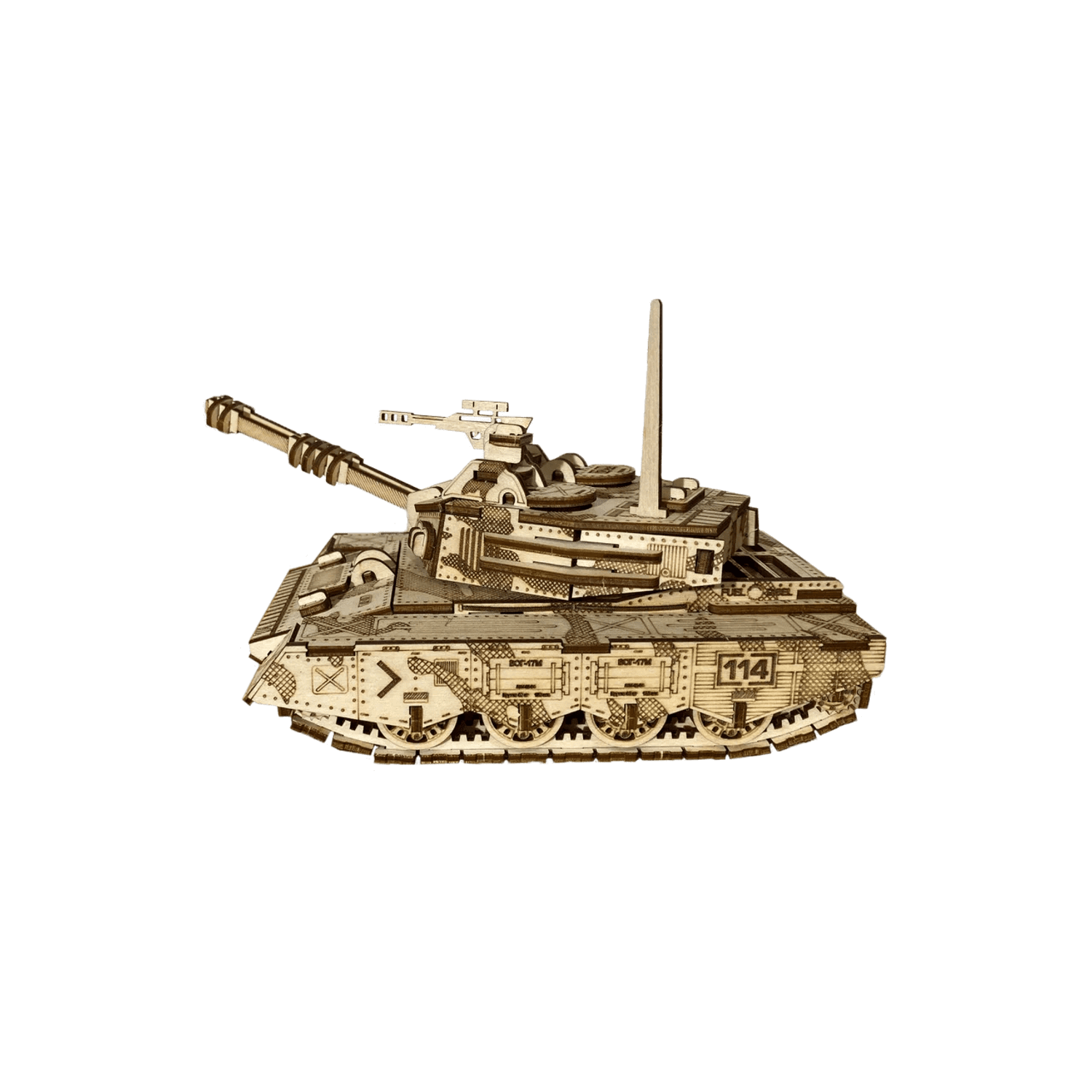 Сборная модель Чудо-Дерево Российский танк - фото 3