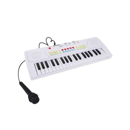 Синтезатор детский Наша Игрушка с микрофоном 37 клавиш