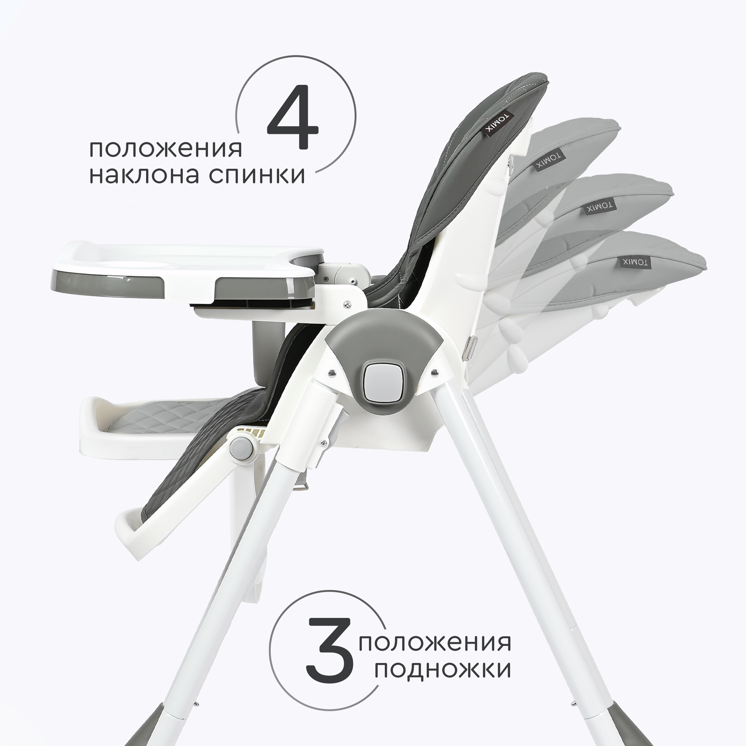 Стульчик для кормления Tomix Elvin купить по цене 7578 ₽ в  интернет-магазине Детский мир