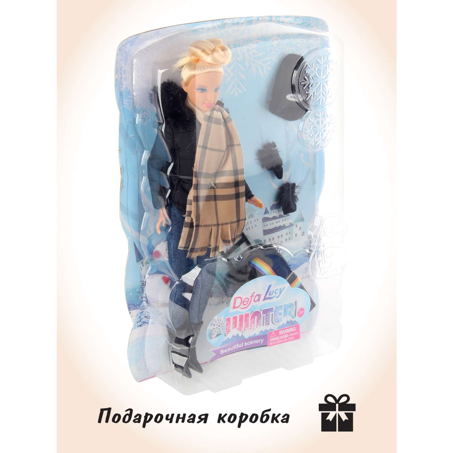 Кукла модель Барби Veld Co зимнее путешествие 102366 - фото 7
