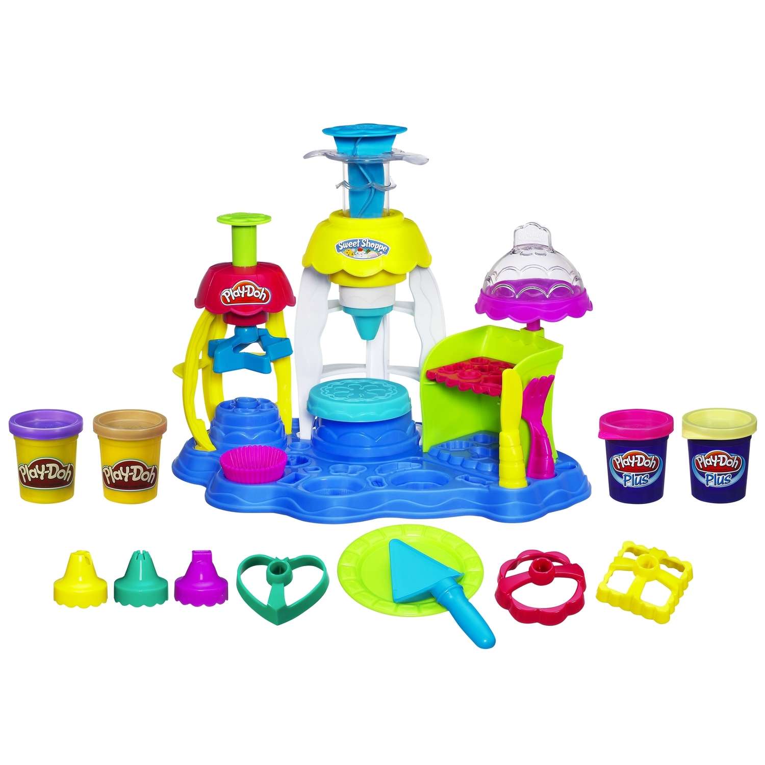 Игровой набор Play-Doh PLUS Фабрика пирожных - фото 1