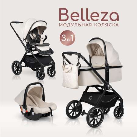 Модульная коляска 3 в 1 Farfello Belleza