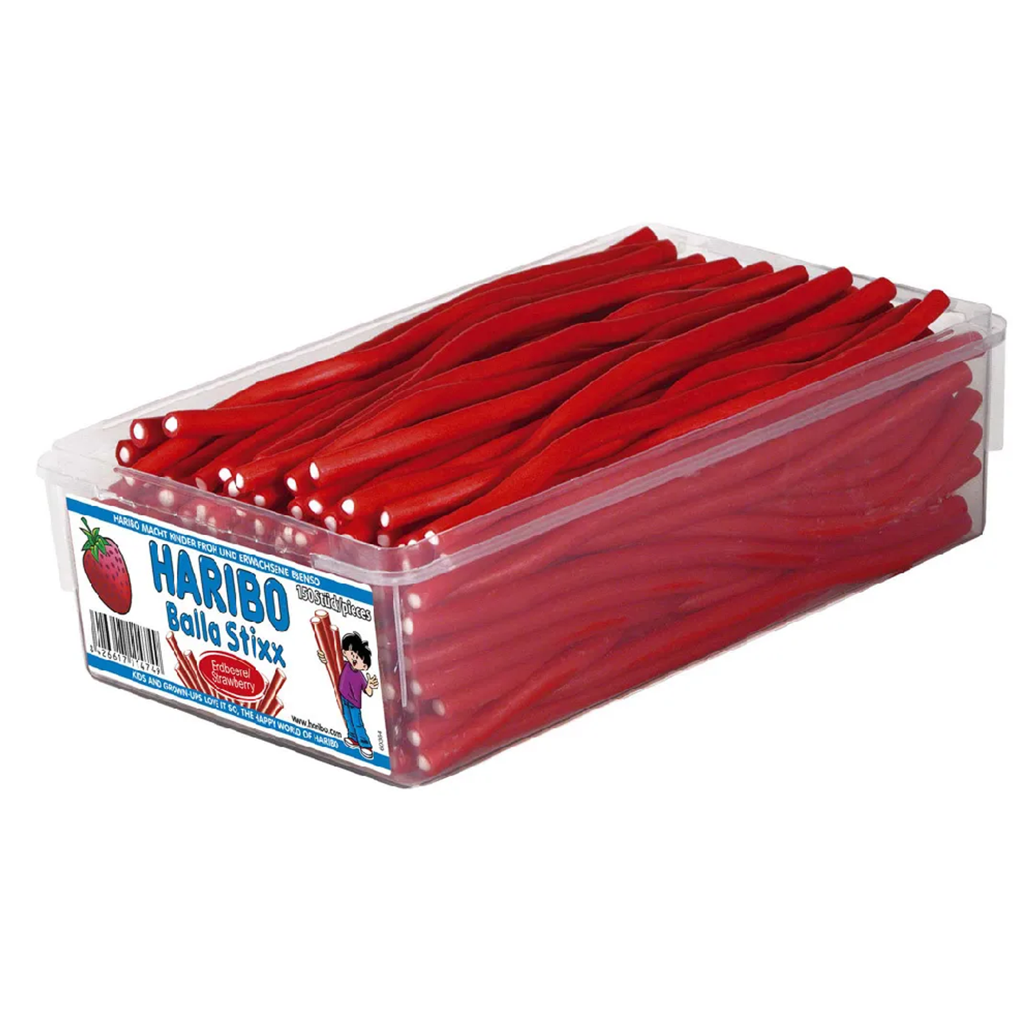 Мармеладные палочки Haribo Балла Стикс Клубника 1125 г - фото 1