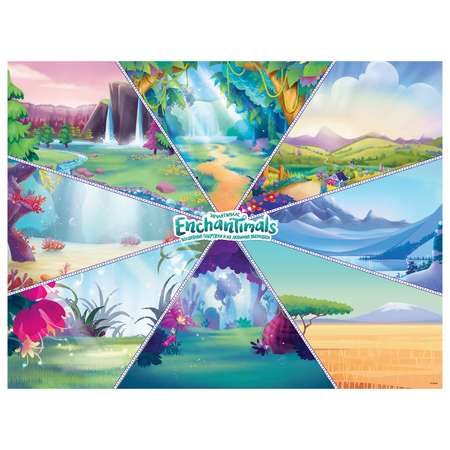 Альбом ИД Лев Enchantimals многоразовые наклейки и постер