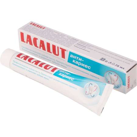 Зубная паста Lacalut Анти кариес 75 мл