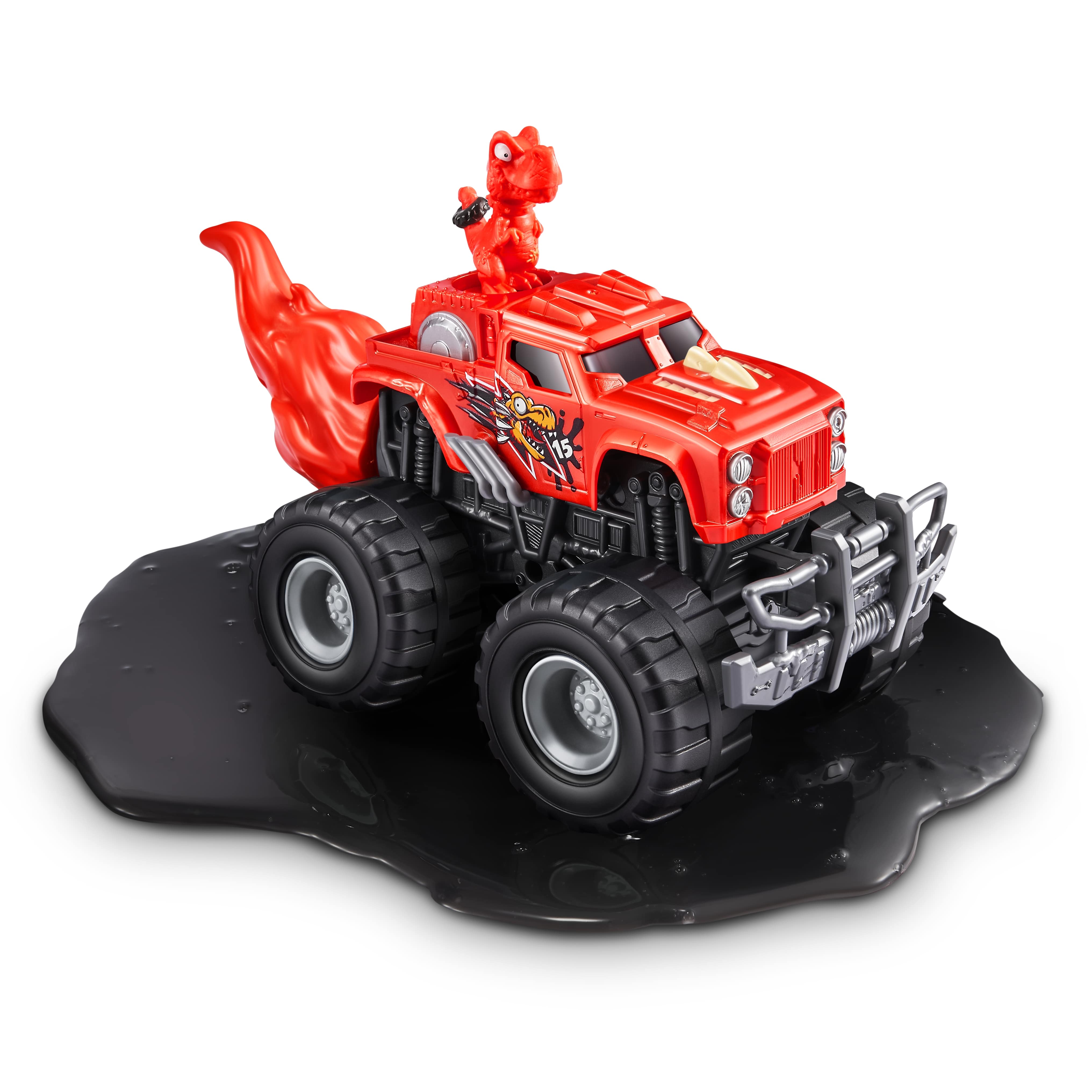 Игровой набор сюрприз Zuru Smashers Monster Truck машинка для сборки со звуковыми эффектами - фото 6