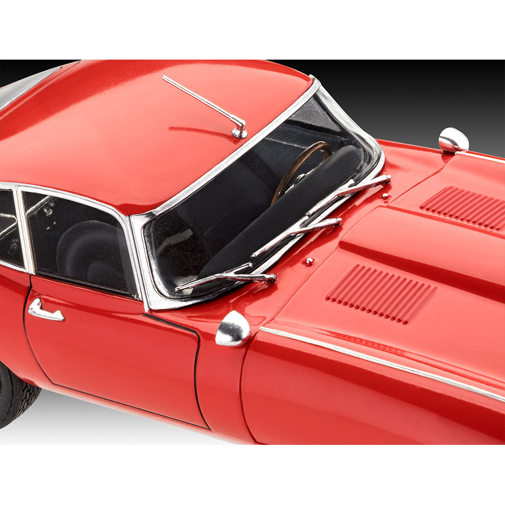 Модель для сборки Revell Спортивный автомобиль Jaguar E-Type Coupе 07668 - фото 4