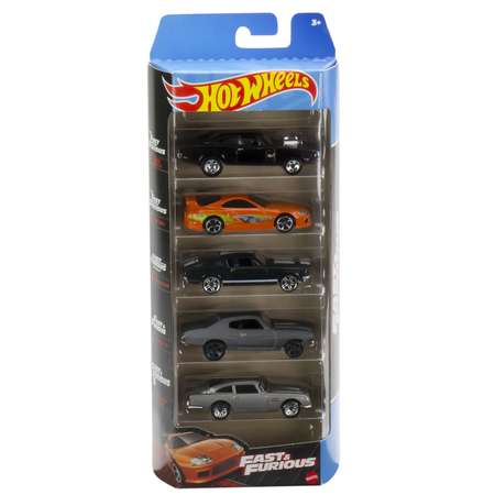 Игровой набор Hot Wheels fast furious 1:64 без механизмов