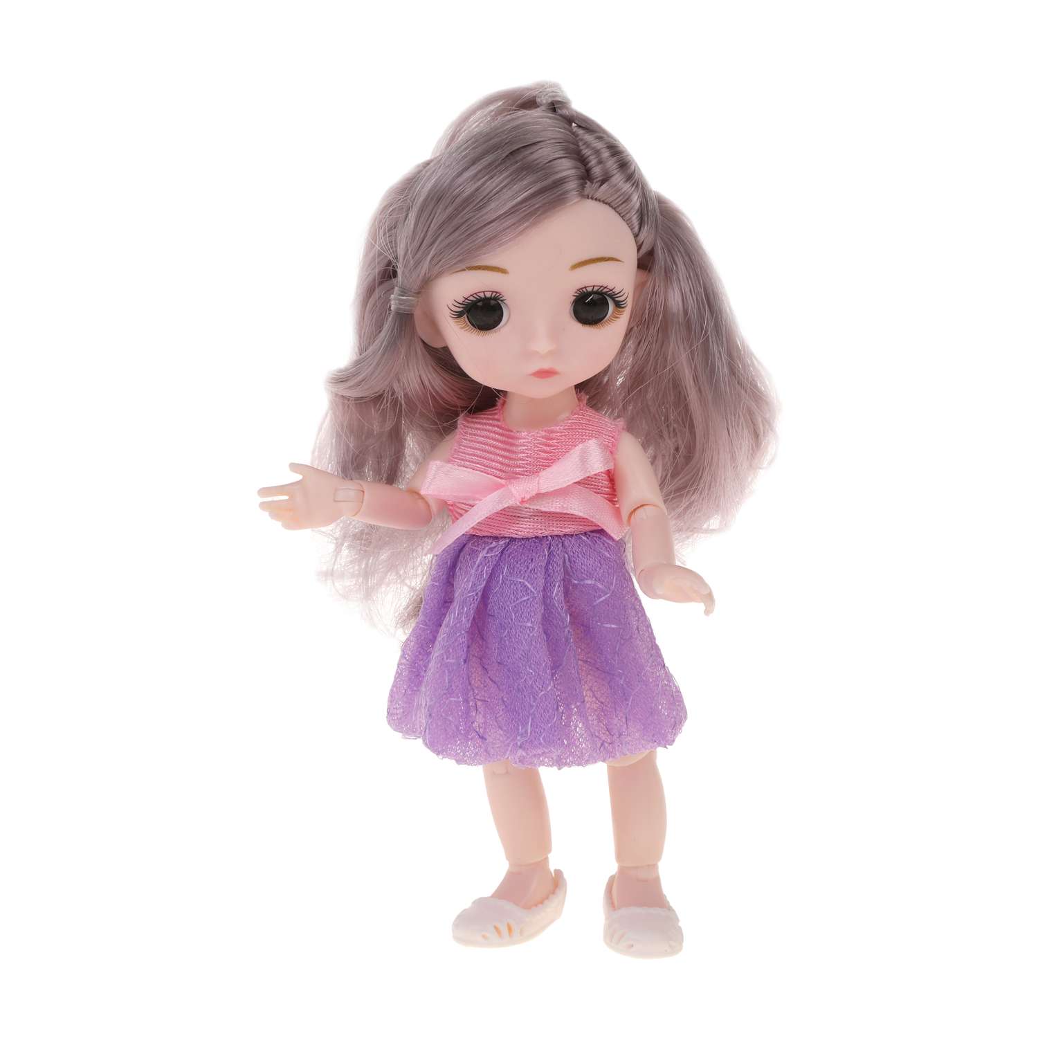 Кукла для девочки Наша Игрушка шарнирная 15 см 803330 - фото 2