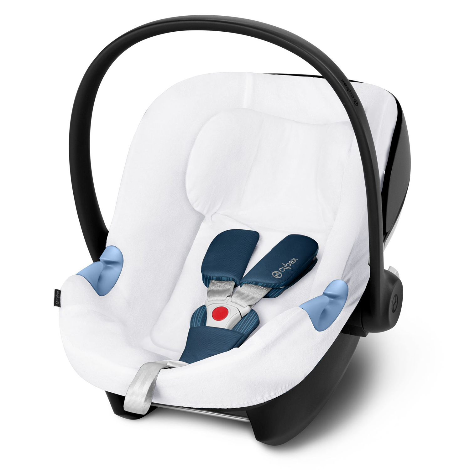 Автокресло Cybex Aton M i-Size Tropical Blue - фото 6