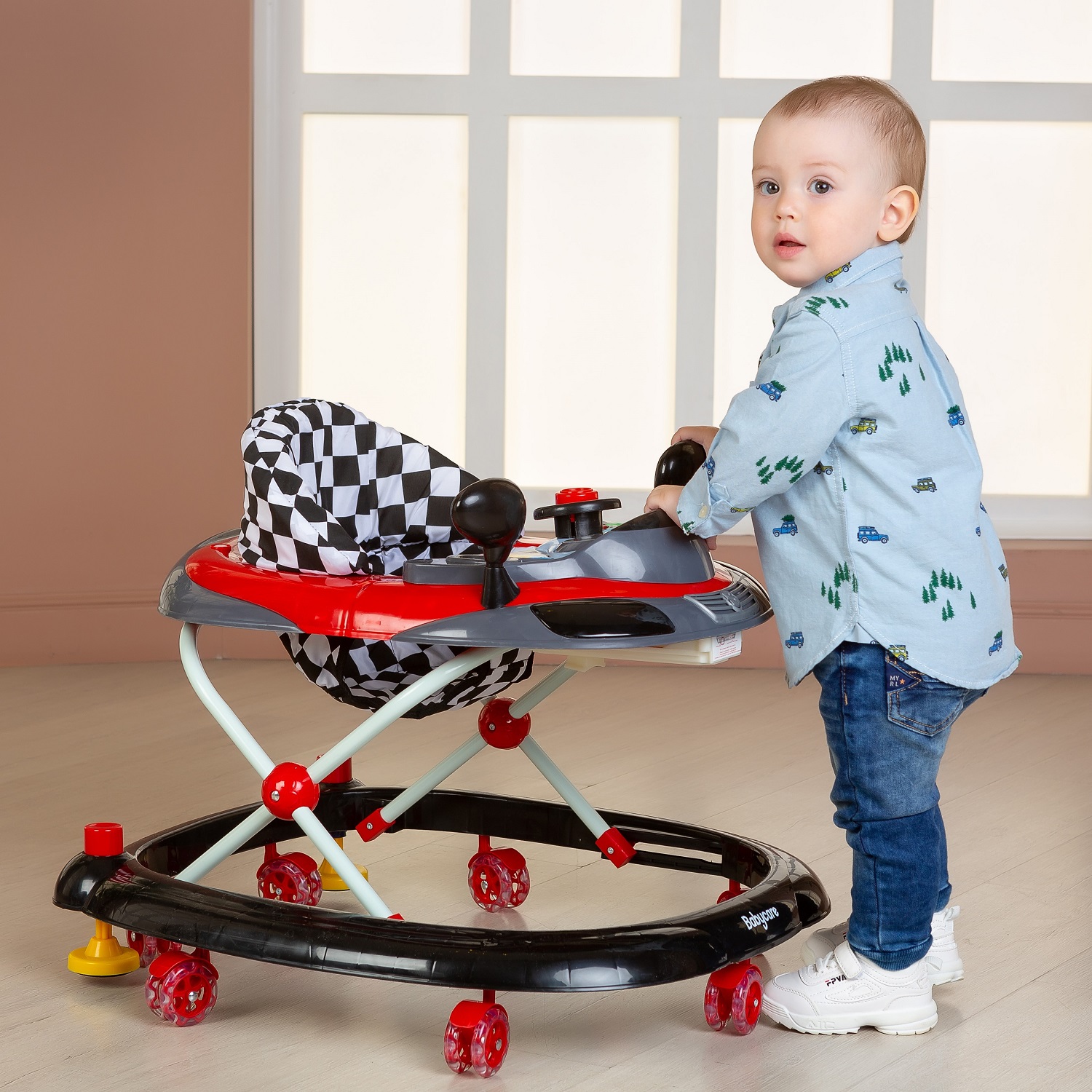 Ходунки BabyCare Prix белый - фото 6