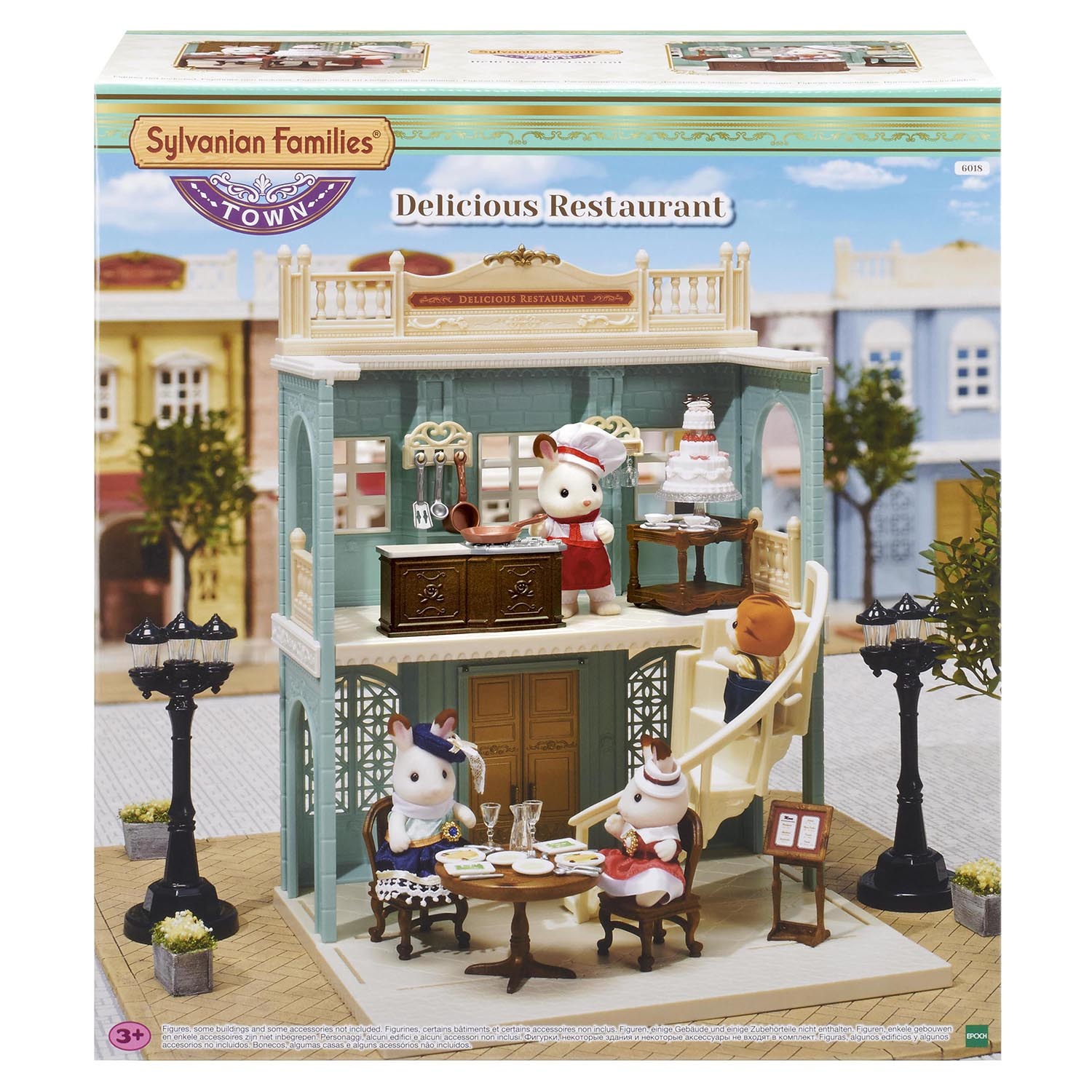 Набор SYLVANIAN FAMILIES TOWN Series Изысканный ресторан купить по цене  1999 ₽ в интернет-магазине Детский мир