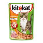 Влажный корм для кошек KiteKat 0.085 кг (полнорационный)