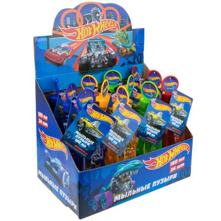 Мыльные пузыри 1TOY Hot Wheels 180мл в ассортименте