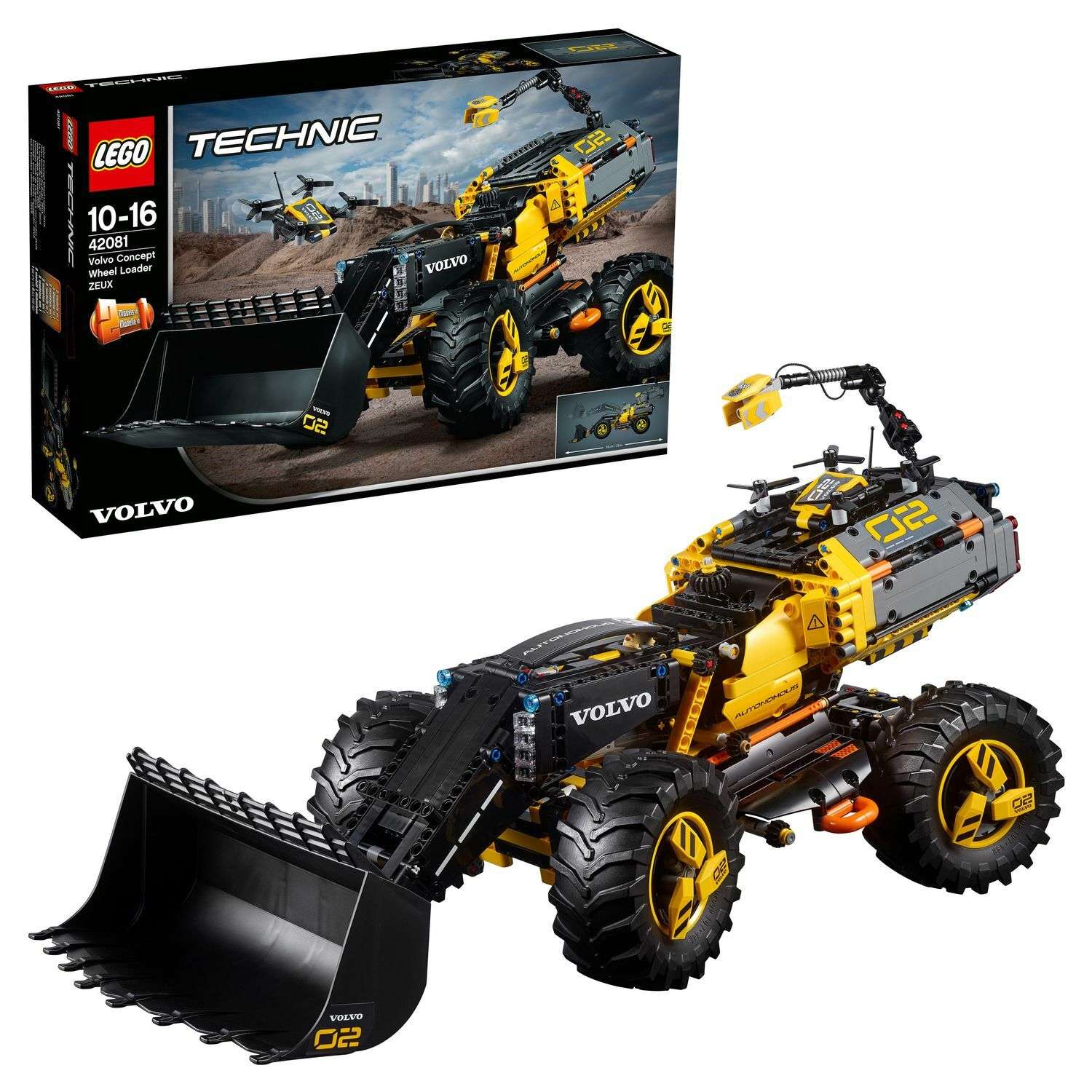 Конструктор LEGO Technic Volvo колёсный погрузчик ZEUX 42081 - фото 1