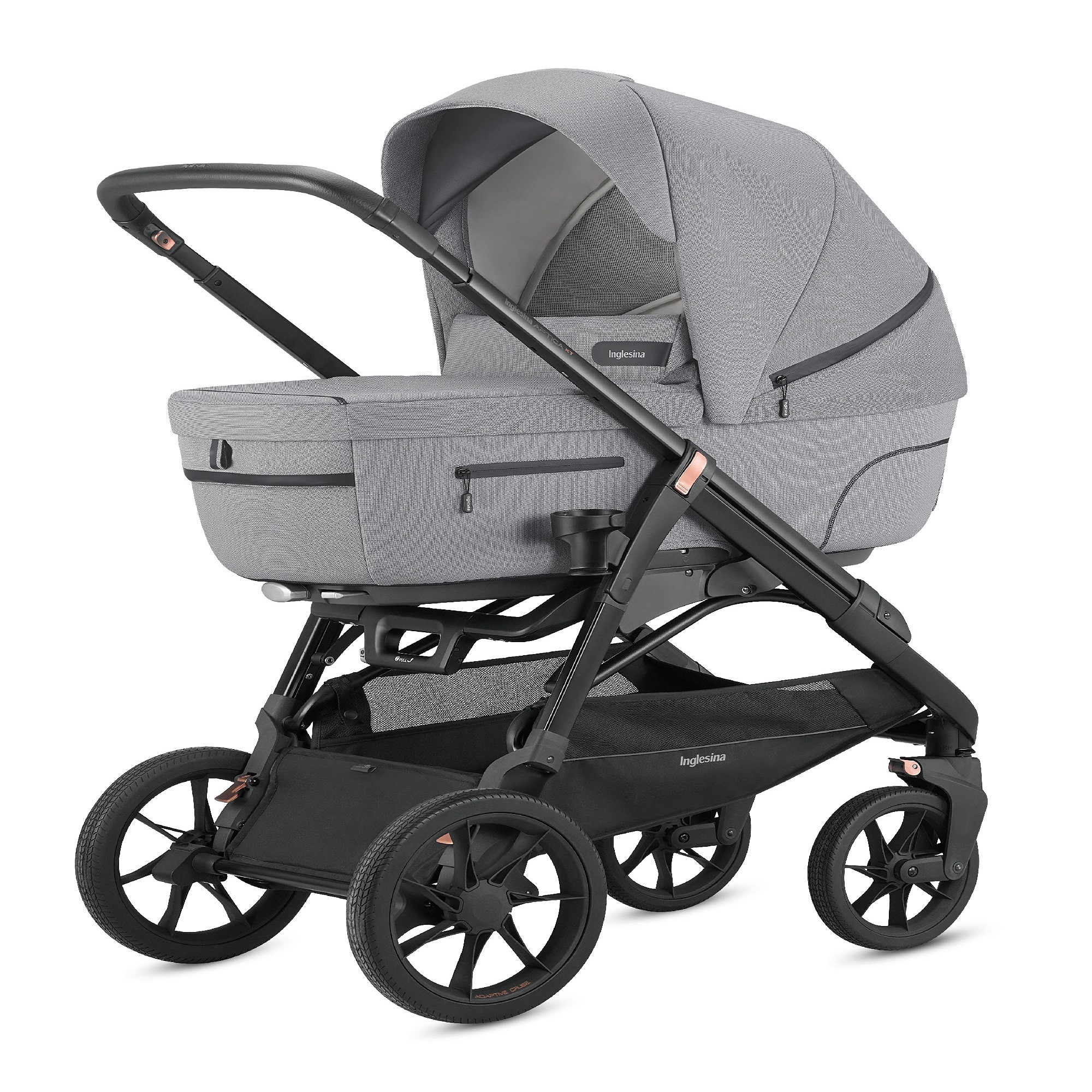 Коляска 2 в 1 INGLESINA Aptica Хт System Duo Цвет Horizon Grey - фото 1