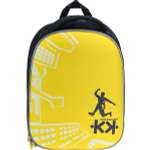 Школьный формованный ранец Проф-Пресс Паркур цвет желтый размер 38х23х20 см
