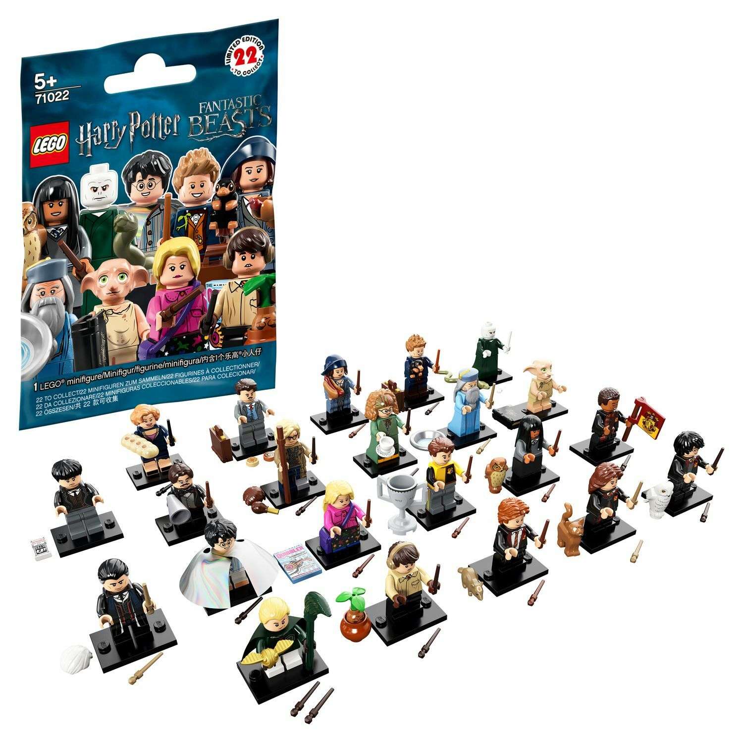 Конструктор LEGO Minifigures Гарри Поттер и Фантастические твари в ассортименте 71022 - фото 1