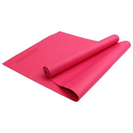 Коврик для йоги и фитнеса Espado PVC 173*61*0.5 см розовый ES2122