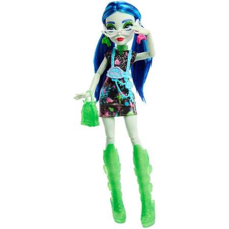 Набор игровой Monster High Шкаф с неоновыми секретами Ghoulia Yelps HNF81