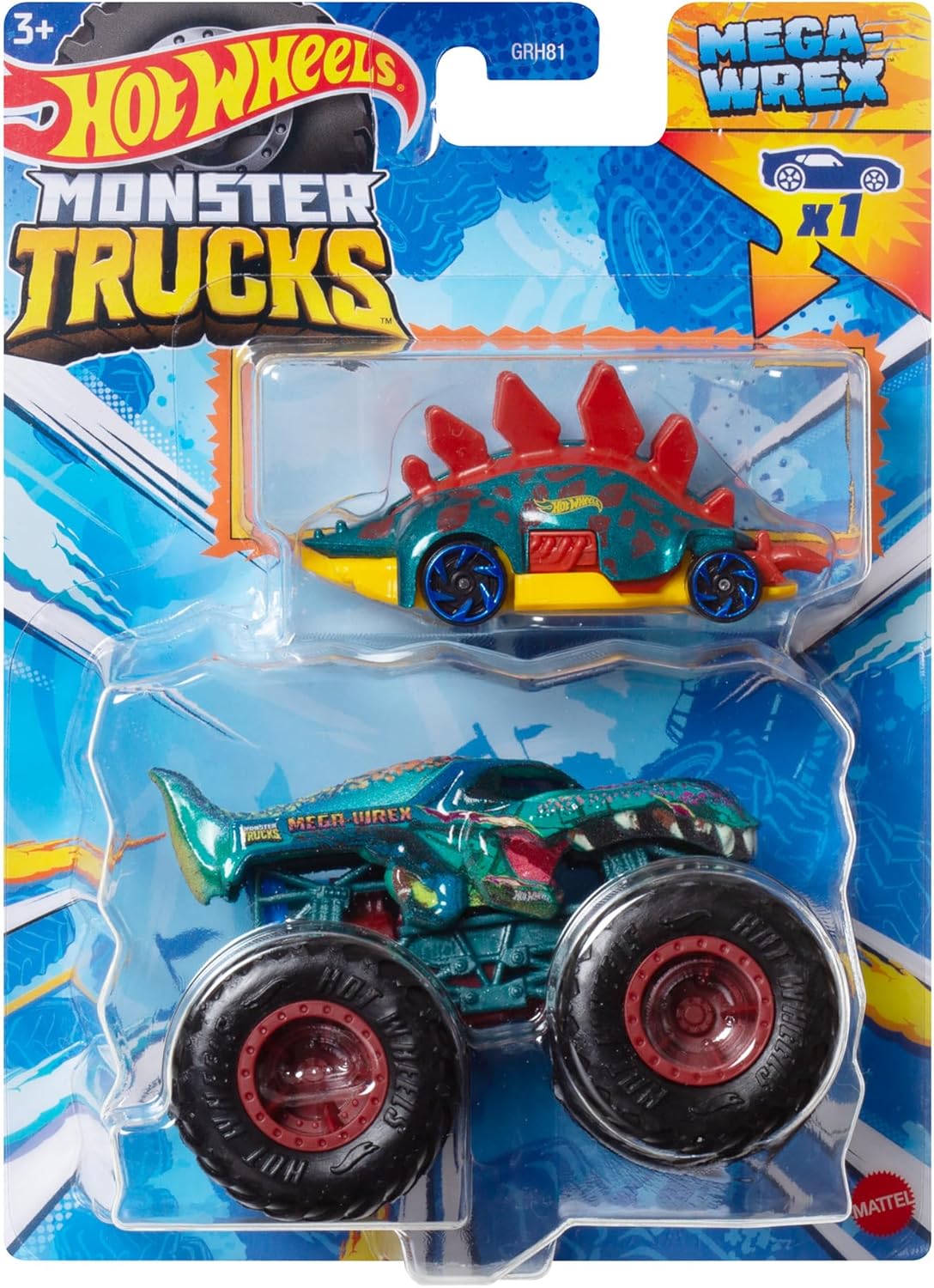 Машинка Hot Wheels Monster Truck HWN43 GRH81 - фото 2