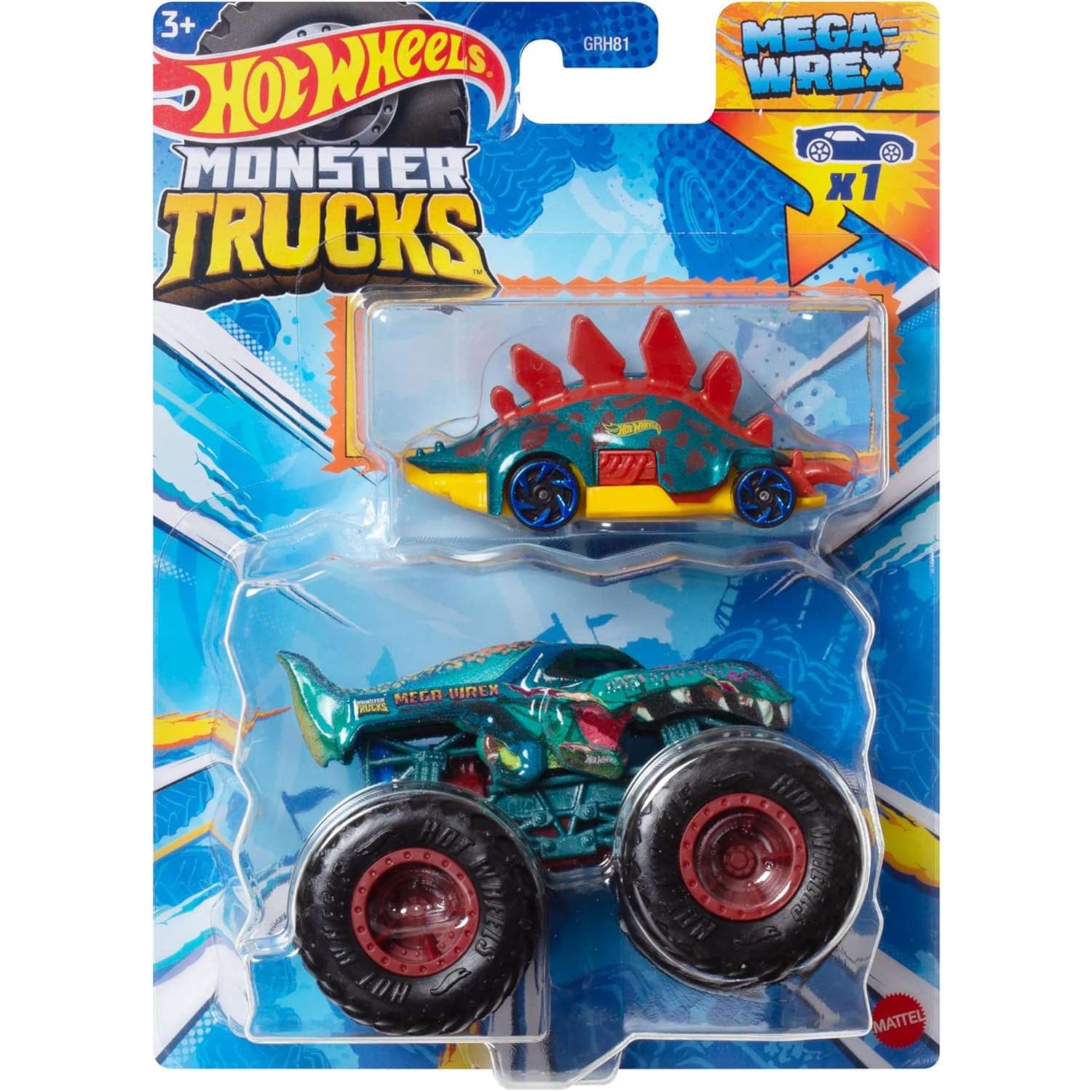 Машинка Hot Wheels Monster Truck HWN43 GRH81 - фото 2