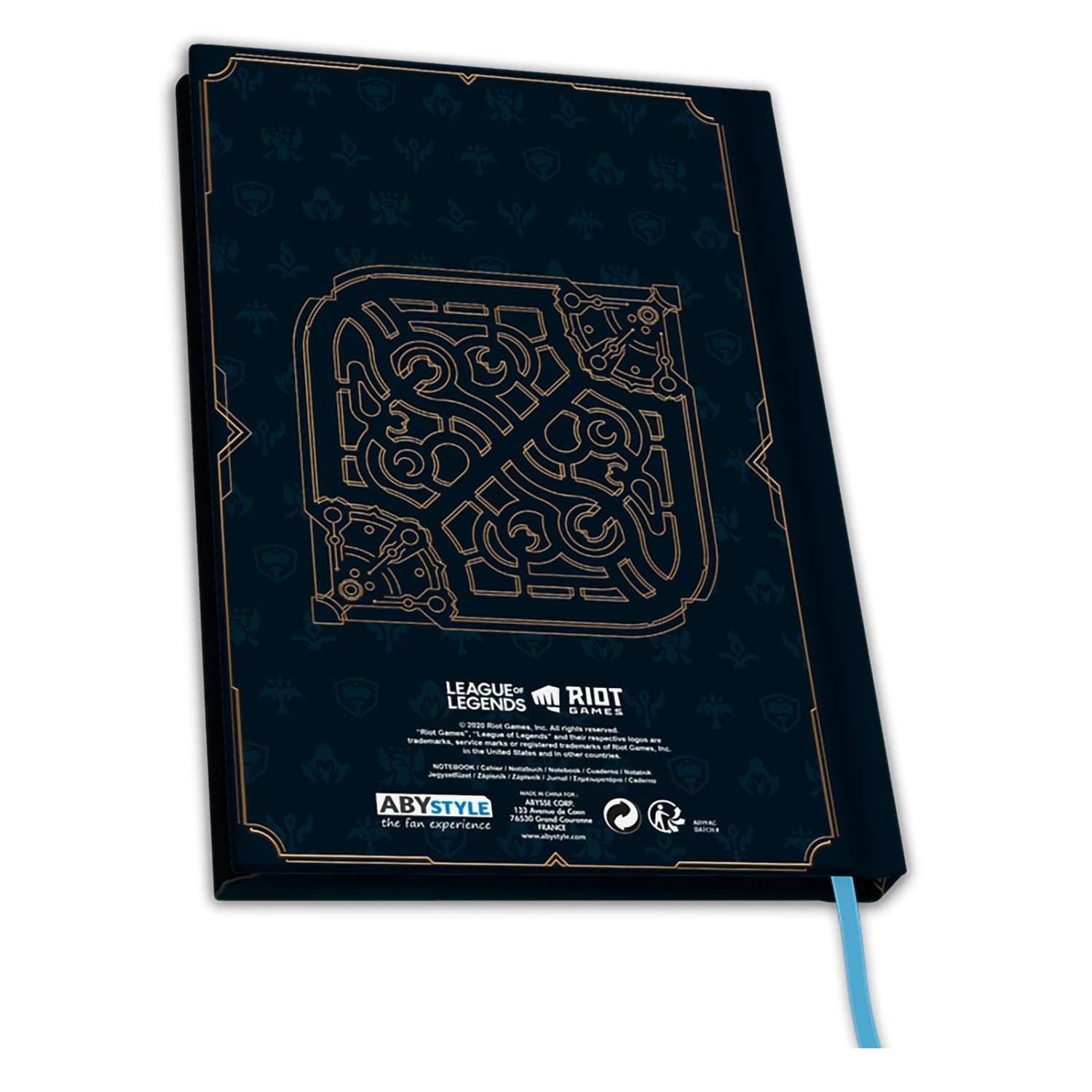 Записная книжка ABYStyle League of Legends A5 Notebook Hexteck Logo X4 ABYNOT065 - фото 2