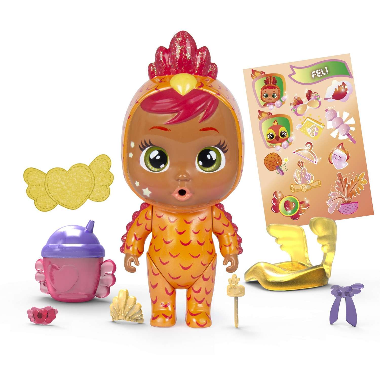 Кукла IMC Toys Cry Babies Fantasy Paci House с аксессуарами в непрозрачной упаковке (Сюрприз) 90309/91061 90309/91061 - фото 14