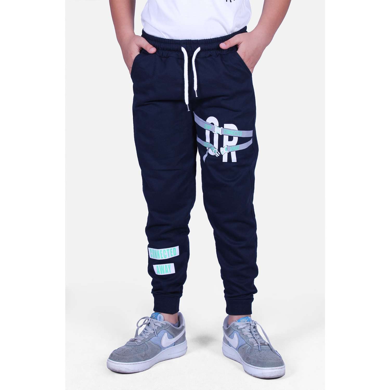 Спортивные брюки ciggo 115 Тёмно-синий - фото 1