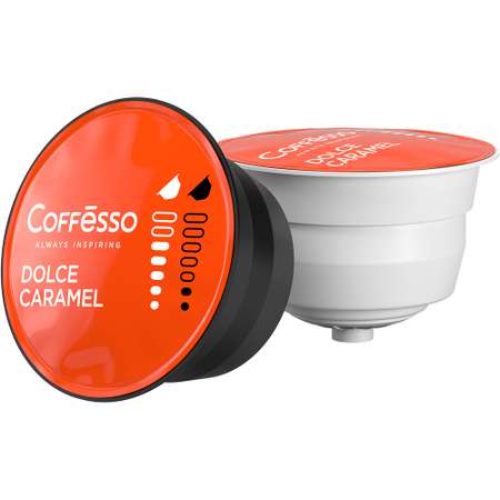 Кофе в капсулах Coffesso Dolce Caramel Набор для приготовления кофейного напитка 156г капсула