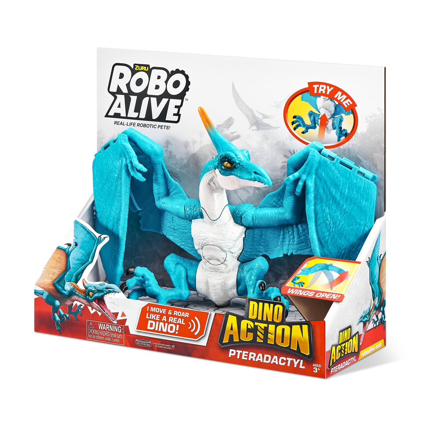 Фигурка Zuru ROBO ALIVE Птеродактиль - фото 8